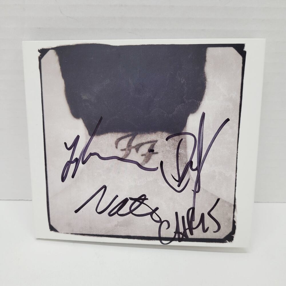 Foo Fighters Nothing Left to Lose Signed CD Autograph Chris Nate Dave Taylor